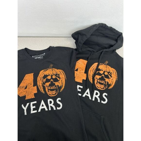 Gutter Garbs Other - Gutter Garbs Halloween II, 40‎ Years, Set Of T Shirt & Sweatshirt, Black,  Small